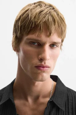 Online CAMISA JACQUARD RELIEVES Hombre Camisas