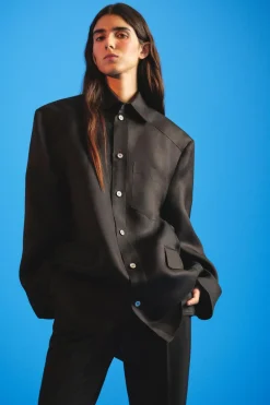 Online CAMISA LARGA CINTURÓN ICONS LIMITED EDITION Mujer Camisas / Blusas