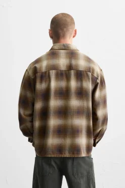 Online CAMISA LAVADA CUADROS Hombre Camisas