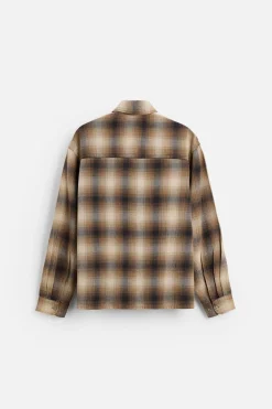 Online CAMISA LAVADA CUADROS Hombre Camisas