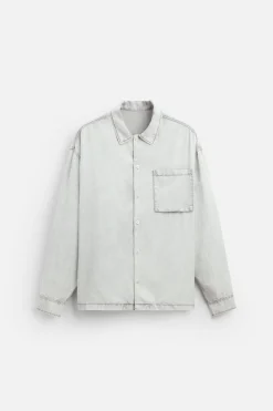 Best CAMISA LAVADA LYOCELL Hombre Camisas