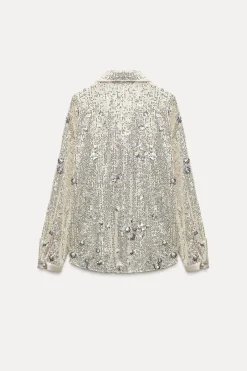 Clearance CAMISA LENTEJUELAS Mujer Camisas / Blusas