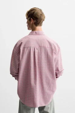 New CAMISA LIGERA CUADROS Hombre Camisas