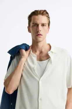 Hot CAMISA LIGERA PUNTO Hombre Jerséis / Chaquetas