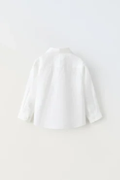 Niños ZARA 1½ - 6 Años·Camisas / Sobrecamisas|1½ - 6 Años·Trajes<CAMISA LINO