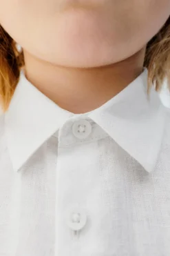 Niños ZARA 1½ - 6 Años·Camisas / Sobrecamisas|1½ - 6 Años·Trajes<CAMISA LINO