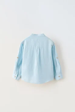 Niños ZARA 1½ - 6 Años·Camisas / Sobrecamisas<CAMISA LINO