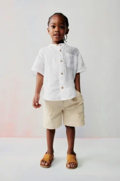 Niños ZARA 1½ - 6 Años·Camisas / Sobrecamisas<CAMISA LINO