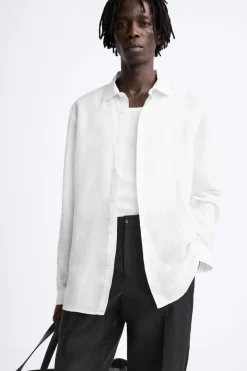 Sale CAMISA LINO - LYOCELL Hombre Camisas