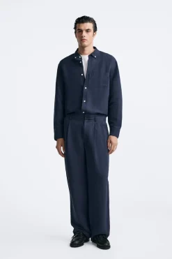 Online CAMISA LINO - SEDA Hombre Camisas