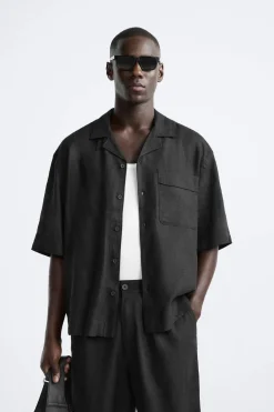 Hot CAMISA LINO - VISCOSA Hombre Camisas