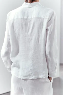 Hot CAMISA LINO 100% ZW COLLECTION Mujer Camisas / Blusas