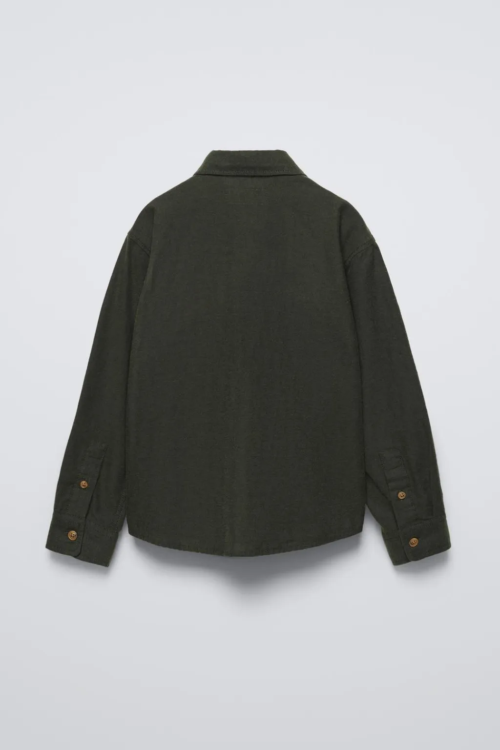 Niños ZARA 6 - 14 Años·Camisas / Sobrecamisas<CAMISA LISA FRANELA