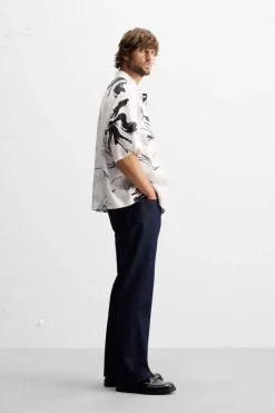 Outlet CAMISA LYOCELL ESTAMPADA Hombre Camisas