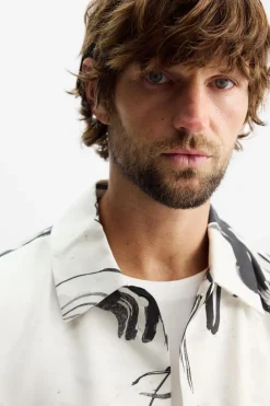 Outlet CAMISA LYOCELL ESTAMPADA Hombre Camisas