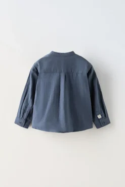 Niños ZARA 1½ - 6 Años·Camisas / Sobrecamisas<CAMISA MAO BOLSILLO