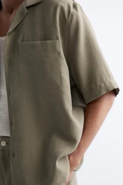 Outlet CAMISA MEZCLA LYOCELL Hombre Camisas