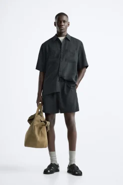 Outlet CAMISA MEZCLA LYOCELL Hombre Camisas