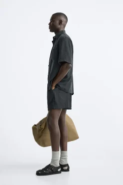 Outlet CAMISA MEZCLA LYOCELL Hombre Camisas