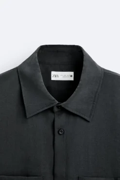 Outlet CAMISA MEZCLA LYOCELL Hombre Camisas