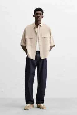 Clearance CAMISA MEZCLA LYOCELL Hombre Camisas