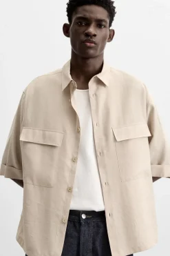 Clearance CAMISA MEZCLA LYOCELL Hombre Camisas