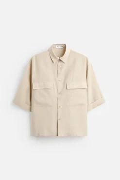 Clearance CAMISA MEZCLA LYOCELL Hombre Camisas