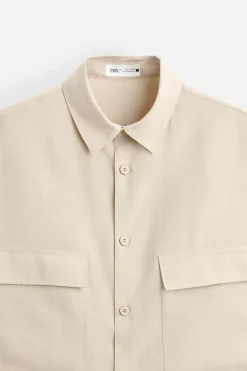 Clearance CAMISA MEZCLA LYOCELL Hombre Camisas