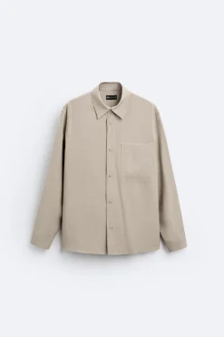 Outlet CAMISA MEZCLA MODAL Hombre Camisas