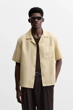 New CAMISA MEZCLA MODAL Hombre Camisas