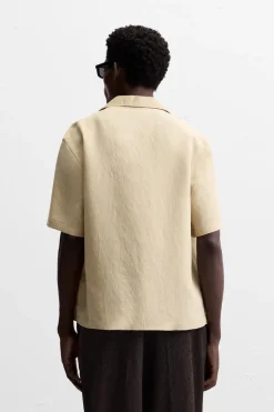 New CAMISA MEZCLA MODAL Hombre Camisas