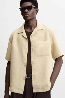 New CAMISA MEZCLA MODAL Hombre Camisas