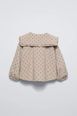 Niños ZARA 1½ - 6 Años·Camisas|1½ - 6 Años·Total Look<CAMISA MICROPANA TOPOS