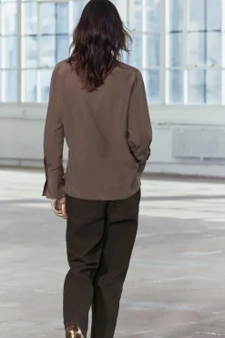 Best CAMISA MULTIPOSICIÓN SEDA 100% ZW COLLECTION Mujer Camisas / Blusas