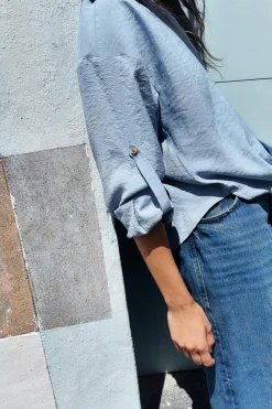 Outlet CAMISA NUDO TRABILLA Mujer Camisas / Blusas