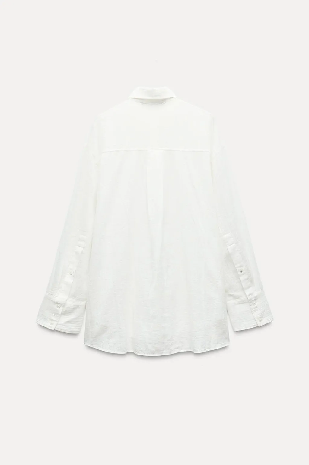 Fashion CAMISA OVERSIZE ALGODÓN GASA Mujer Camisas / Blusas