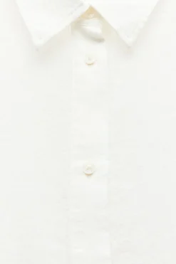 Fashion CAMISA OVERSIZE ALGODÓN GASA Mujer Camisas / Blusas