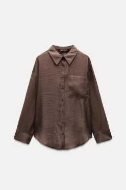 Clearance CAMISA OVERSIZE BOTONES ESPALDA Mujer Camisas / Blusas