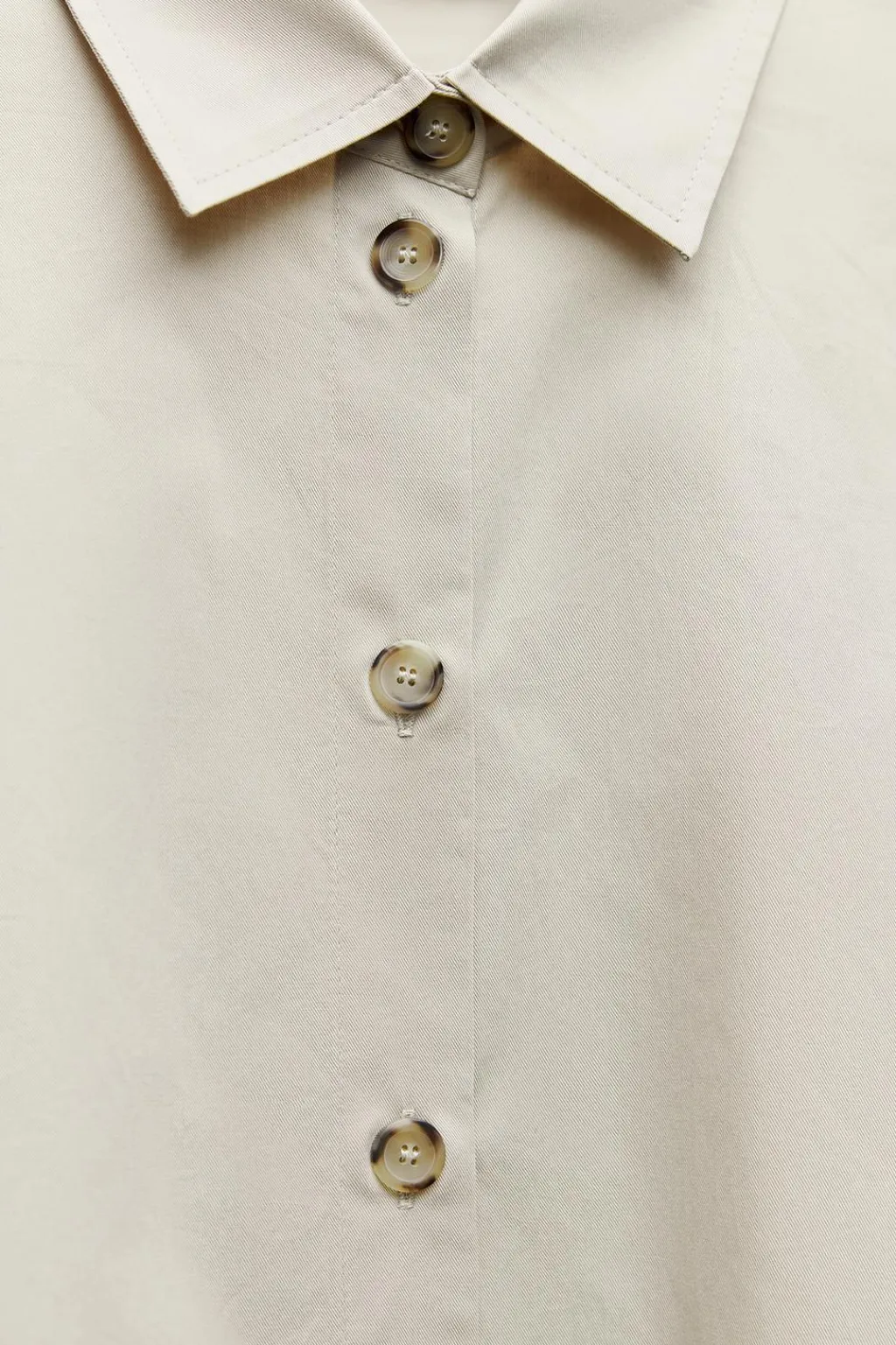 Hot CAMISA OVERSIZE BOTONES LATERALES Mujer Camisas / Blusas