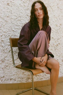 New CAMISA OVERSIZE PLIEGUES ESPALDA Mujer Camisas / Blusas