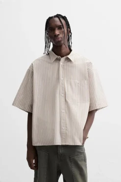 Online CAMISA OVERSIZE RAYAS Hombre Camisas