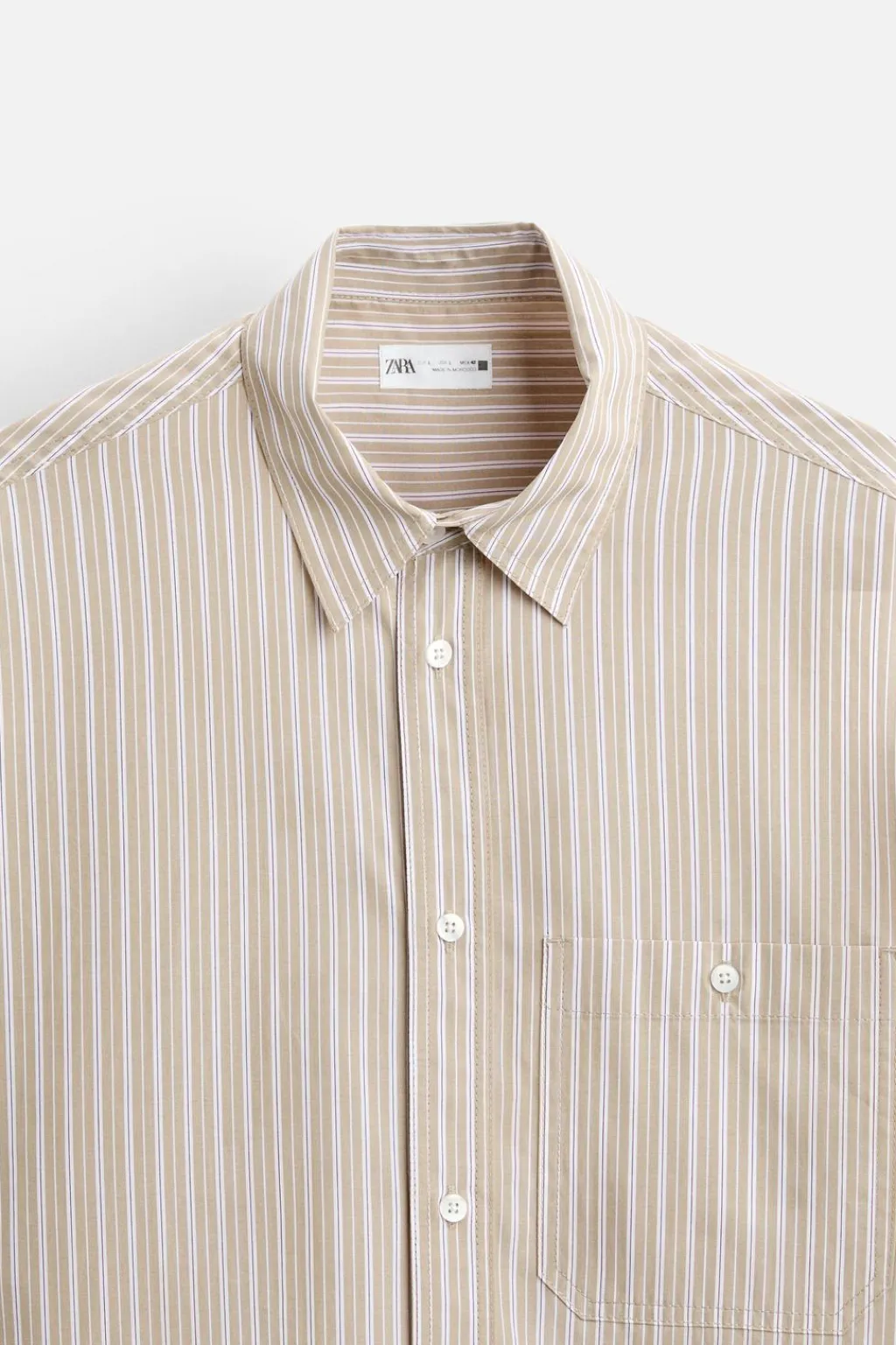 Online CAMISA OVERSIZE RAYAS Hombre Camisas