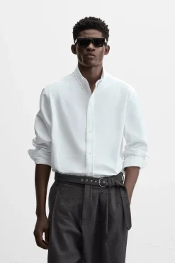 Hot CAMISA OXFORD COMPACTO Hombre Camisas