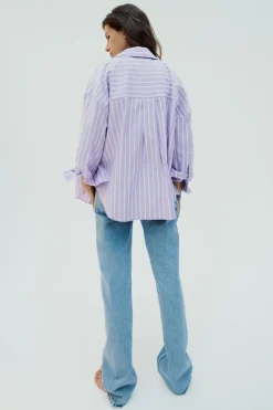 New CAMISA OXFORD CON ALGODÓN Mujer Camisas / Blusas