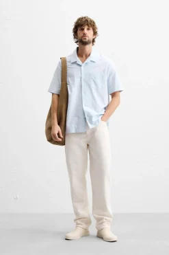 Outlet CAMISA OXFORD RAYAS Hombre Camisas