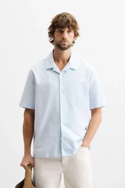 Outlet CAMISA OXFORD RAYAS Hombre Camisas