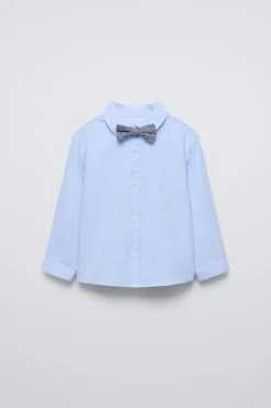 Niños ZARA 1½ - 6 Años·Camisas / Sobrecamisas|1½ - 6 Años·Trajes<CAMISA PAJARITA EXTRAÍBLE