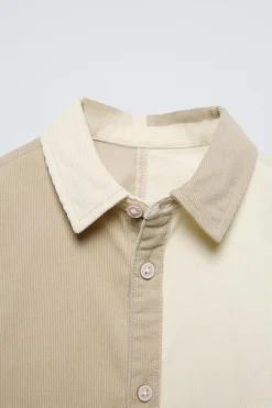 Niños ZARA 1½ - 6 Años·Camisas / Sobrecamisas<CAMISA PANA