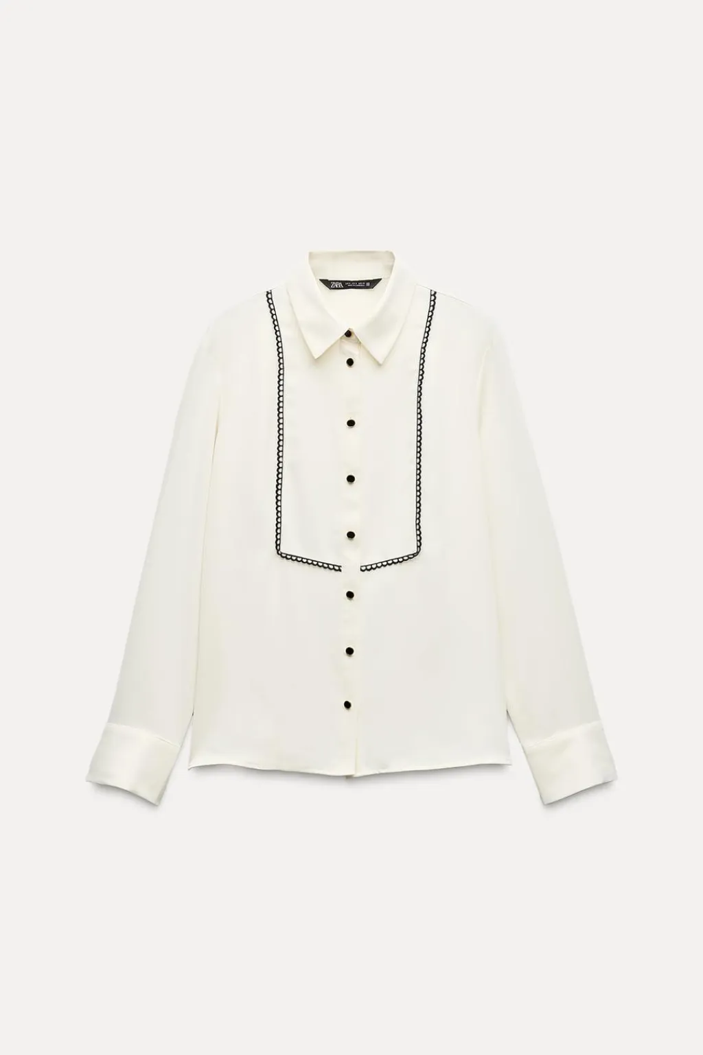 Fashion CAMISA PASAMANERÍA CONTRASTE Mujer Camisas / Blusas