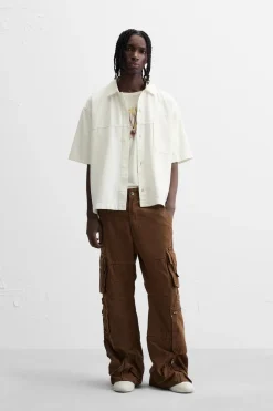 Best CAMISA PESPUNTES CONTRASTE Hombre Camisas